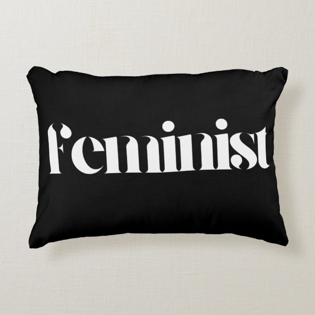 Stärkung des weiblichen Pillow | Inspirierend Wohn Dekokissen (Vorderseite)