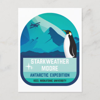 Starkweather-Moore Antarktis Expedition Postkarte
