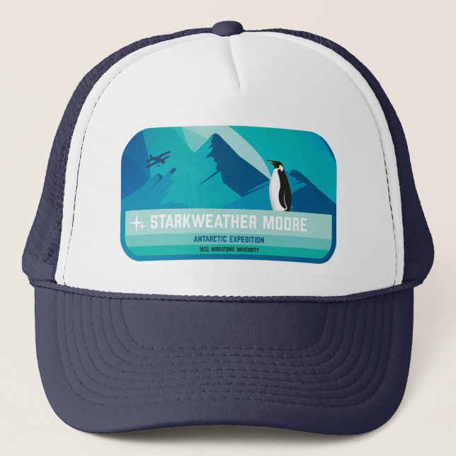 Starkweather-Moore Antarktis Expedition Truckerkappe (Vorderseite)