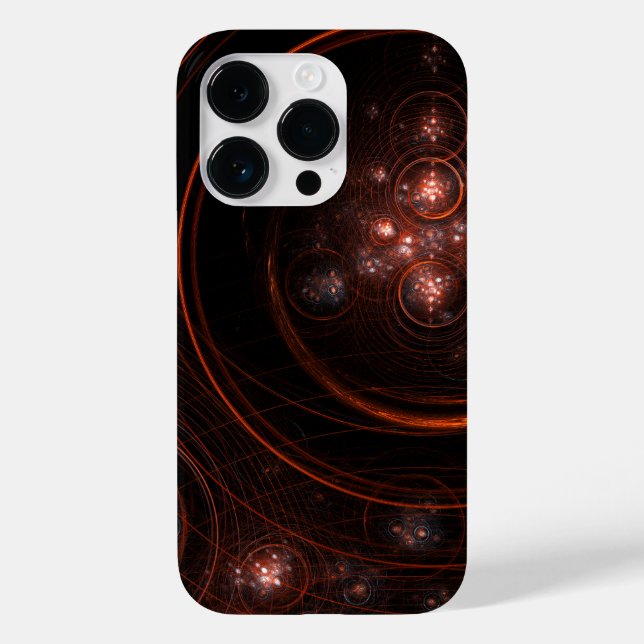Starlight Abstrakt Art Case-Mate iPhone 14 Pro Hülle (Rückseite)