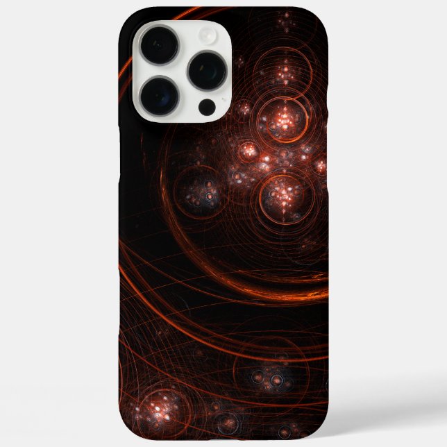 Starlight Abstrakt Art iPhone 16 Pro Max Hülle (Rückseite)