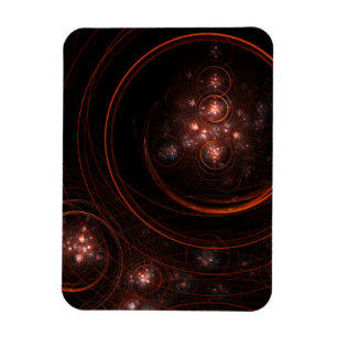Starlight Abstrakt Art Premium Magnet