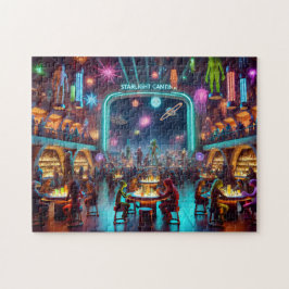 Starlight Cantina Cosmic Alien Bar
