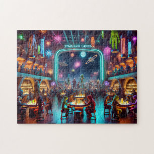 Starlight Cantina Cosmic Alien Bar