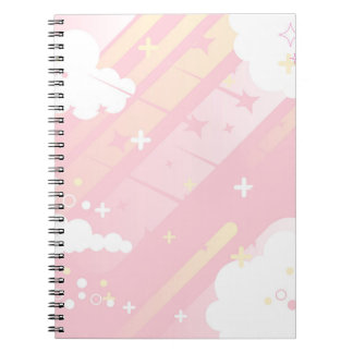 Starlight Dreamer Spiral Foto Notebook Notizblock