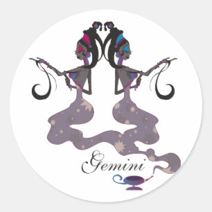 Starlight Gemini Stickers