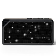 Starlight Glitzern Schwarz-Weiß-Stars