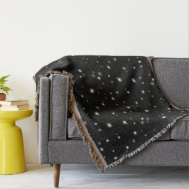 Starlight Glitzern Schwarz-Weiß-Stars Decke