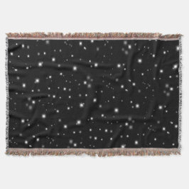 Starlight Glitzern Schwarz-Weiß-Stars Decke