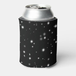Starlight Glitzern Schwarz-Weiß-Stars Dosenkühler