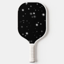 Starlight Glitzern Schwarz-Weiß-Stars