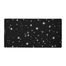 Starlight Glitzern Schwarz-Weiß-Stars