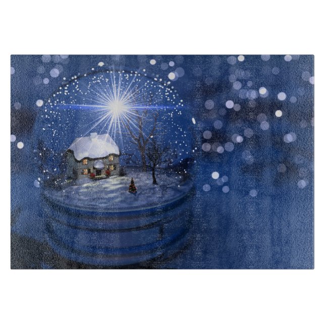 Starlight Globe Cutting Board Schneidebrett (Vorderseite)