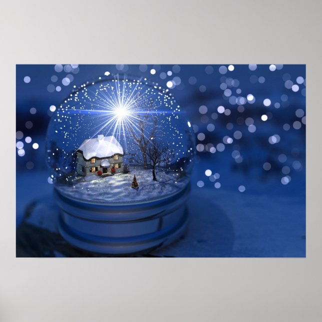 Starlight Globe Print Poster (Vorne)
