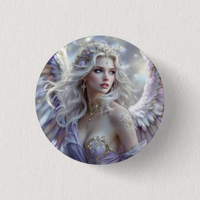 Starlight Grace - Celestial Princess of Dawn Button (Vorderseite)