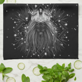 Starlight Lion mit Crosstramm Geschirrtuch