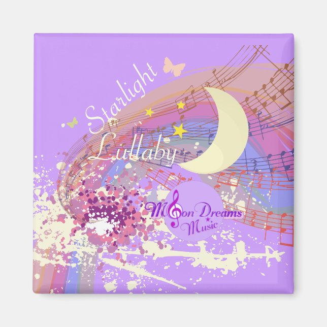 Starlight Lullaby Colorsplash Magnet (Vorne)