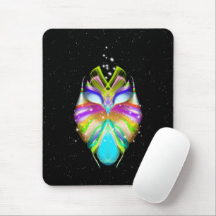 Starlight Oracle Owl Mousepad