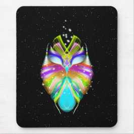 Starlight Oracle Owl Mousepad