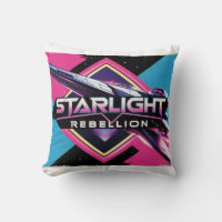 Starlight Rebellion Retro Pop Culture Poster 80er-
