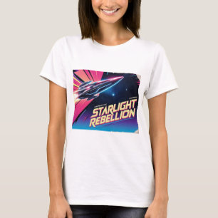 Starlight Rebellion Retro Pop Culture tshirt femme