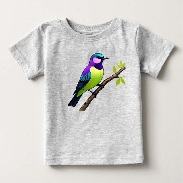 Starling : Geschichte eines Vogels mit ungewöhnlic Baby T-shirt (Vorderseite)