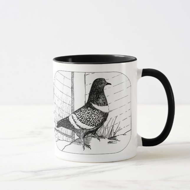 Starling Pigeon 1973 Tasse (Rechts)