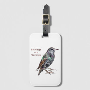 Starlings sind Darlings Gepäckanhänger