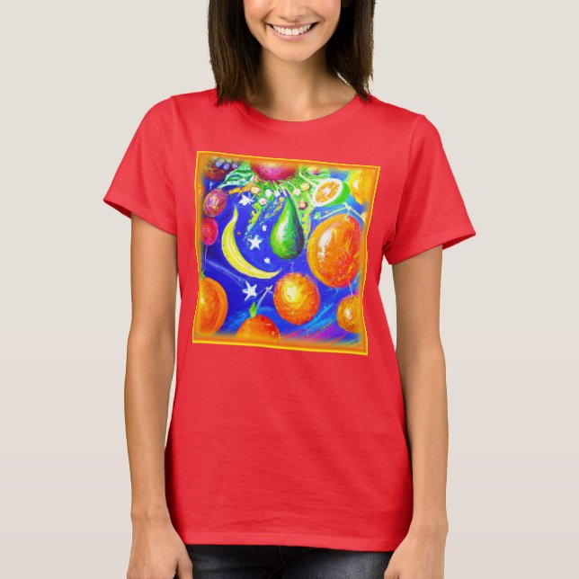 Starlit Fruit Basket. Jetzt kaufen T-Shirt (Vorderseite)