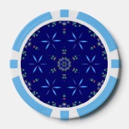 Starlit Kaleidoskop Pokerchips