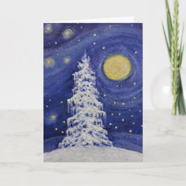 Starlit Night/Christmas Karte