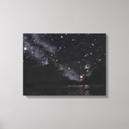 Starlit River Wartegebiet Scorpio: Leinwand nicht