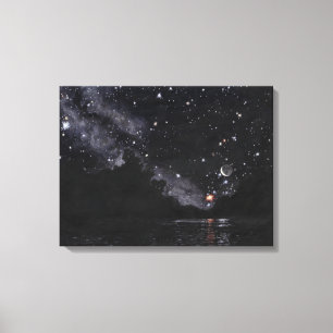 Starlit River Wartegebiet Scorpio: Leinwand Standa