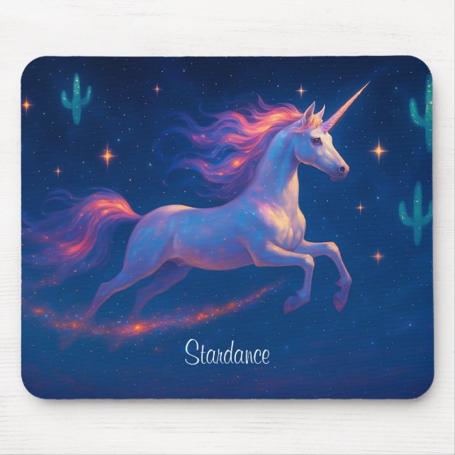 Starlit Unicorn Gallop Mousepad (Vorne)