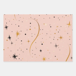 Starlit Wrap - Geschenkpapier mit Star Design Set
