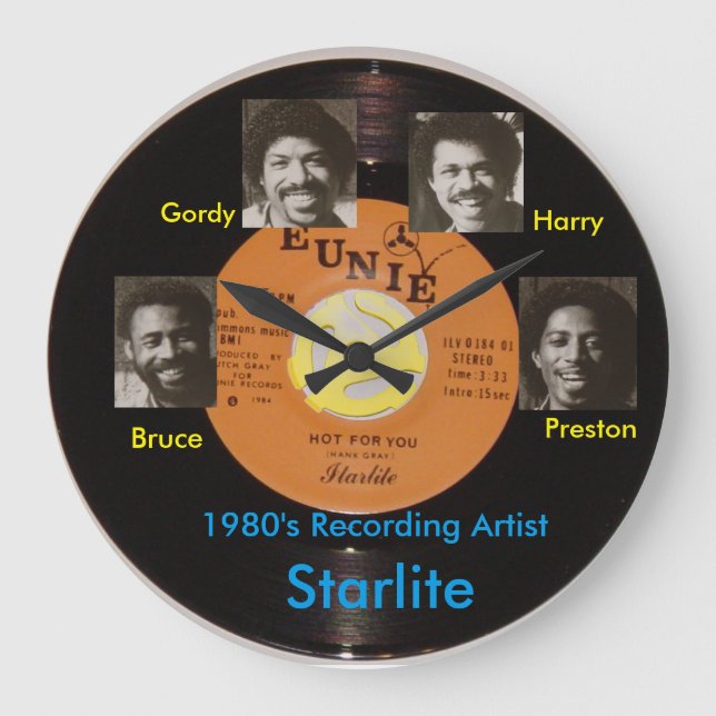 Starlite Award Große Wanduhr (Vorderseite)