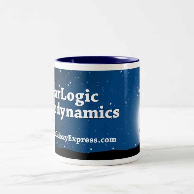 StarLogic Astrodynamics Zweifarbige Tasse (Mittel)