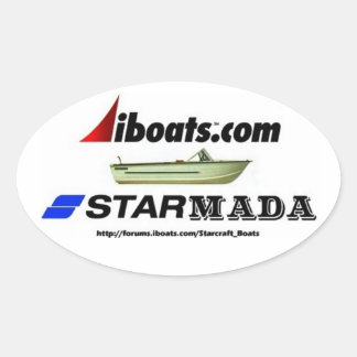 Starmada Ovaler Aufkleber
