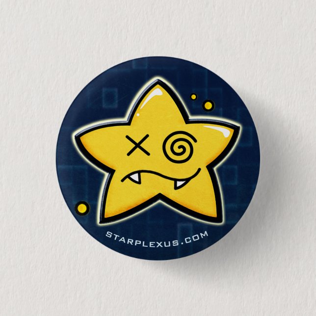 starplexus verdutzen Knopf Button (Vorderseite)
