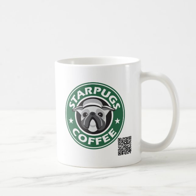 StarPug Tasse (Rechts)
