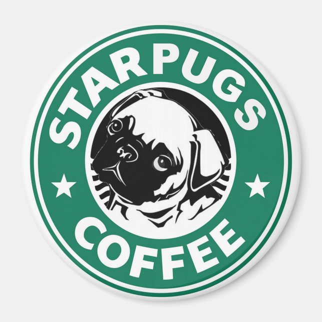 Starpugs-Kaffee Magnet (Vorne)