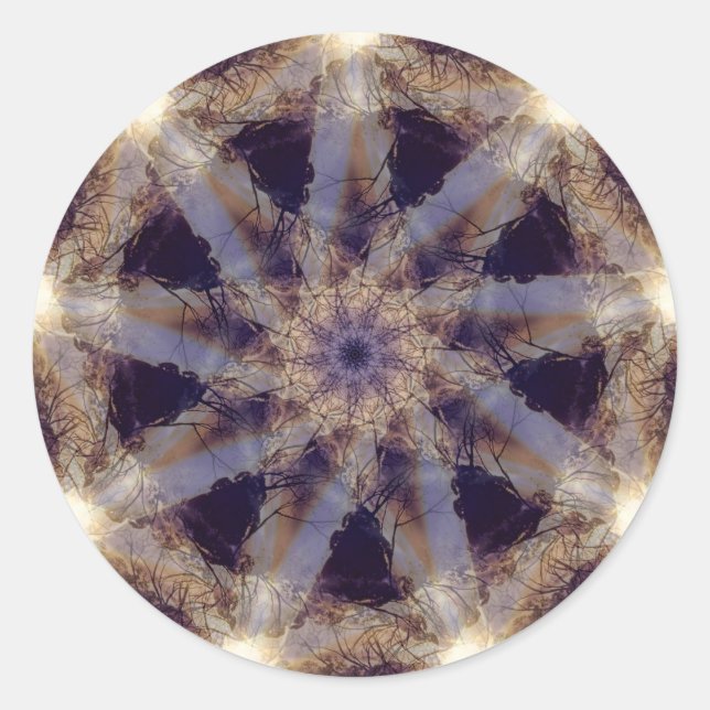 Starradaufkleber Runder Aufkleber (Vorderseite)