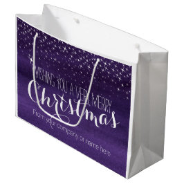 Starre Nachtwasserfarbe Weihnachten große Geschenk Große Geschenktüte