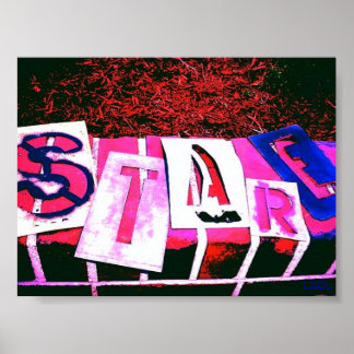 starren poster