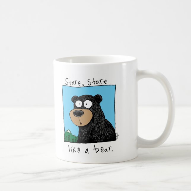 Starrenbär Kaffeetasse (Rechts)