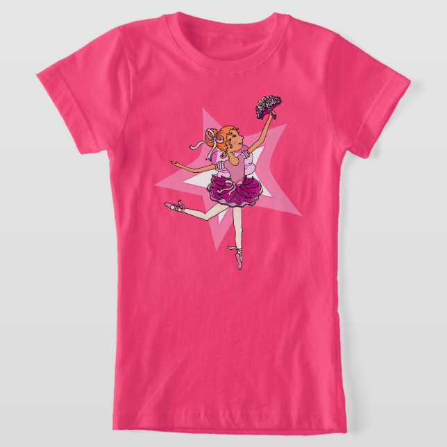 Starrosa Ballerina mit rotem Shirt (Ablage )