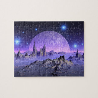 Starry Abend - Fantasielandschaft