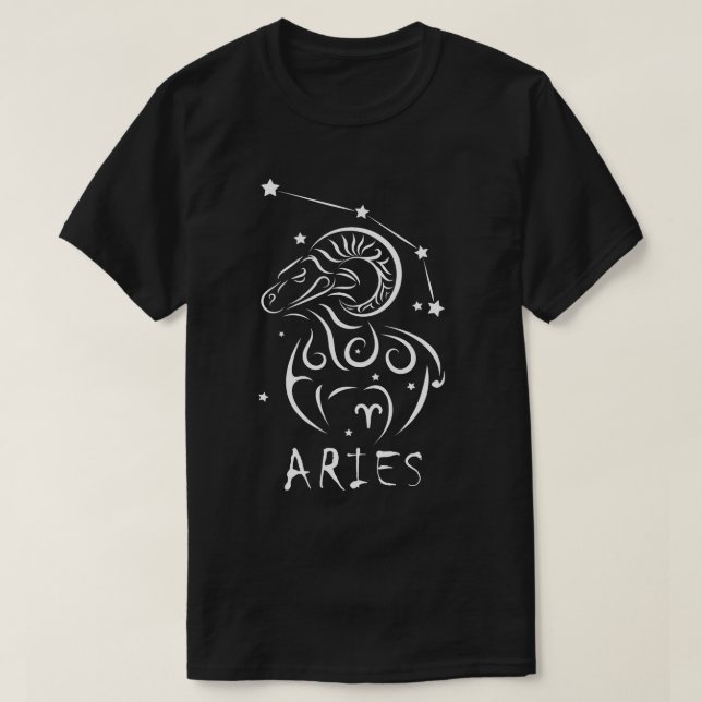 Starry Aries T-Shirt (Design vorne)