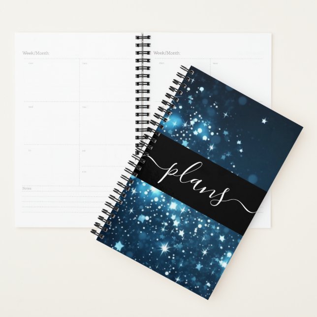 Starry Blue Background Planer (Anzeige)