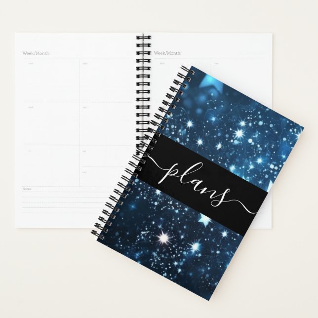 Starry Blue Sky Hintergrund Planer (Anzeige)